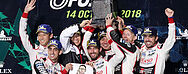 Toyota GAZOO Racing feiert Doppelsieg zu Hause.