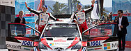 TOYOTA GAZOO Racing wird Zweiter bei der Rallye Korsika